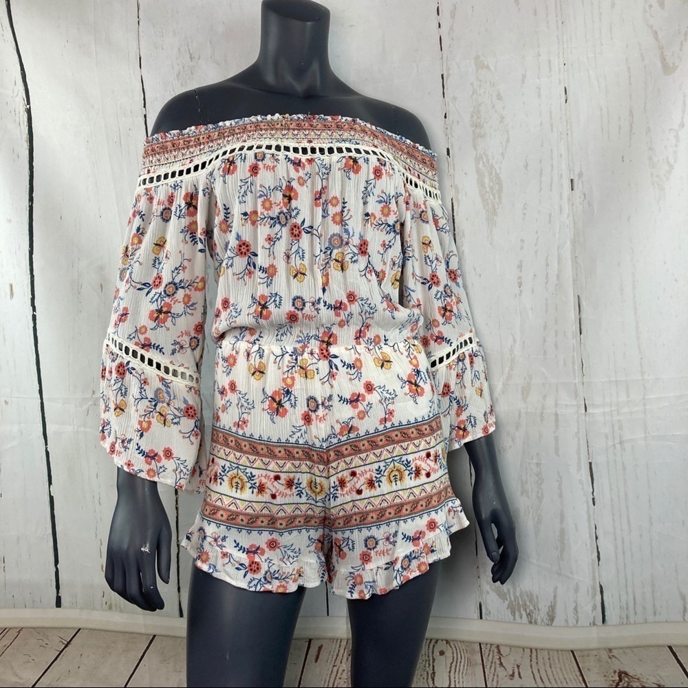 Taylor & Sage floral romper